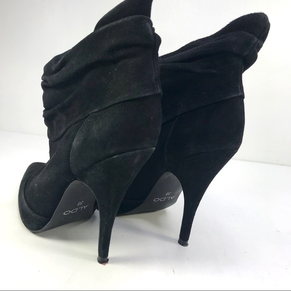 Aldo Suede Ruched Bootie - Picture 4 of 7
